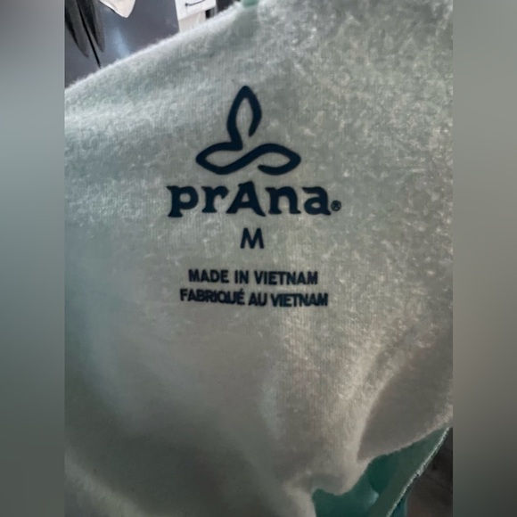 Prana Viana Aqua and White Striped Lightweight Casual Midi Dress Resortwear - Picture 7 of 7